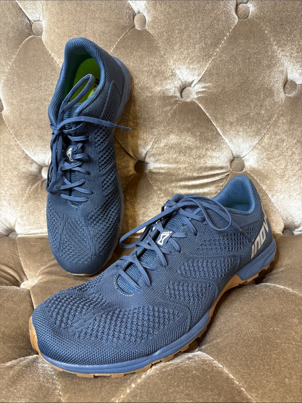 Inov-8 F-Lite 245 Lightweight Blue/Gum ropetec sneakers size 11 NWOT